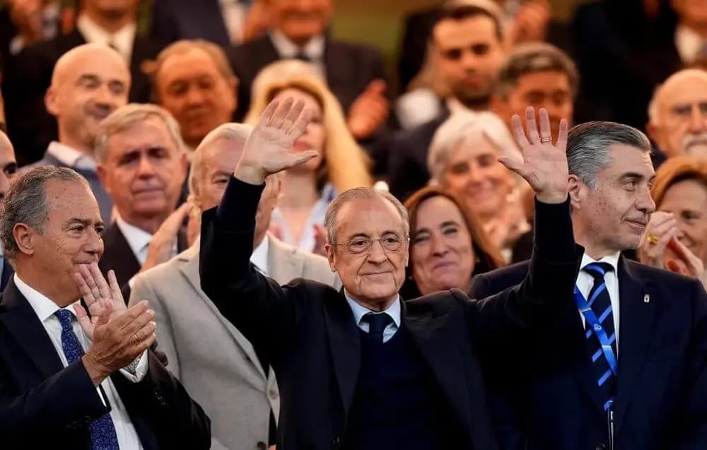 Florentino Perez Re-elected as Real Madrid President